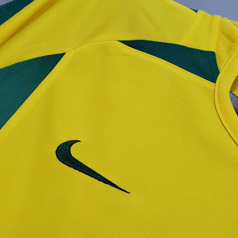 Camisa Retrô Seleção Brasil 2002