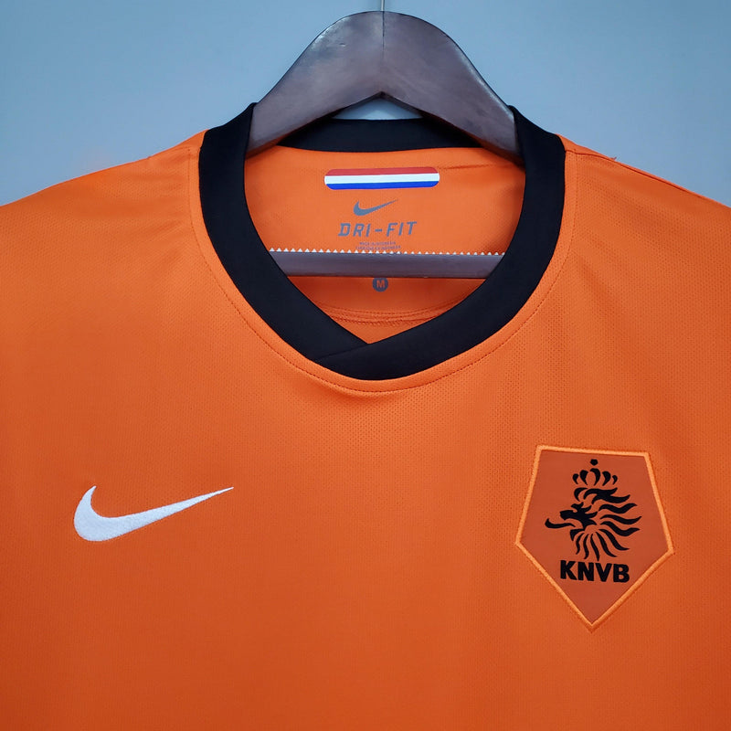 Camisa Retrô Seleção Holanda 2010