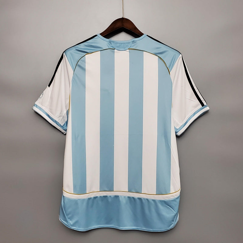 Camisa Retrô Seleção Argentina 2006