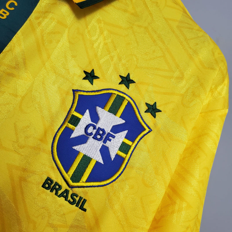 Camisa Retrô Seleção Brasil 1991/93