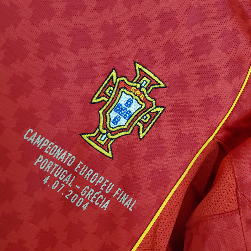 Camisa Retrô Seleção Portugal 2004