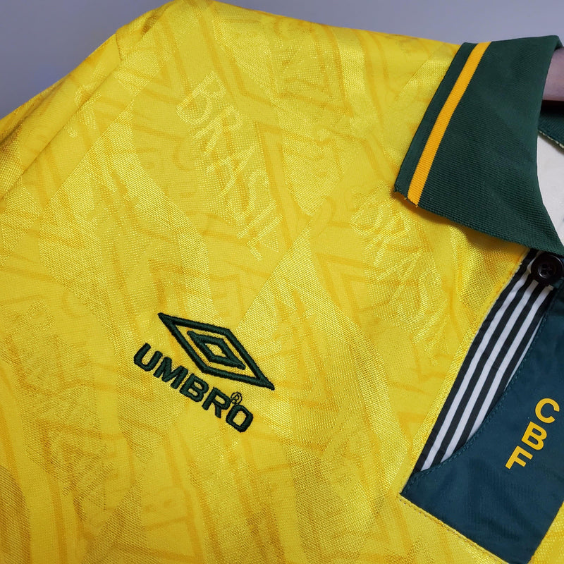 Camisa Retrô Seleção Brasil 1991/93