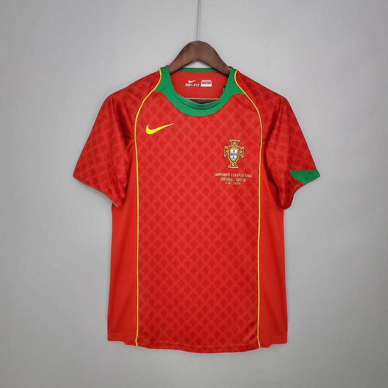 Camisa Retrô Seleção Portugal 2004