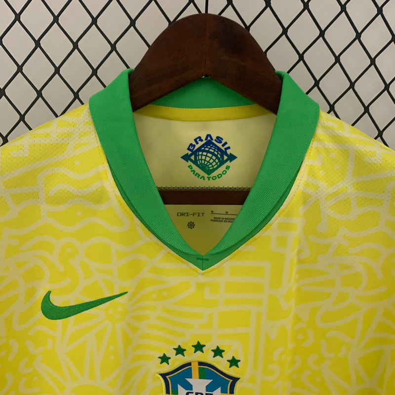 Camisa Seleção Brasileira I - Masculina 24/25 - Versão Torcedor