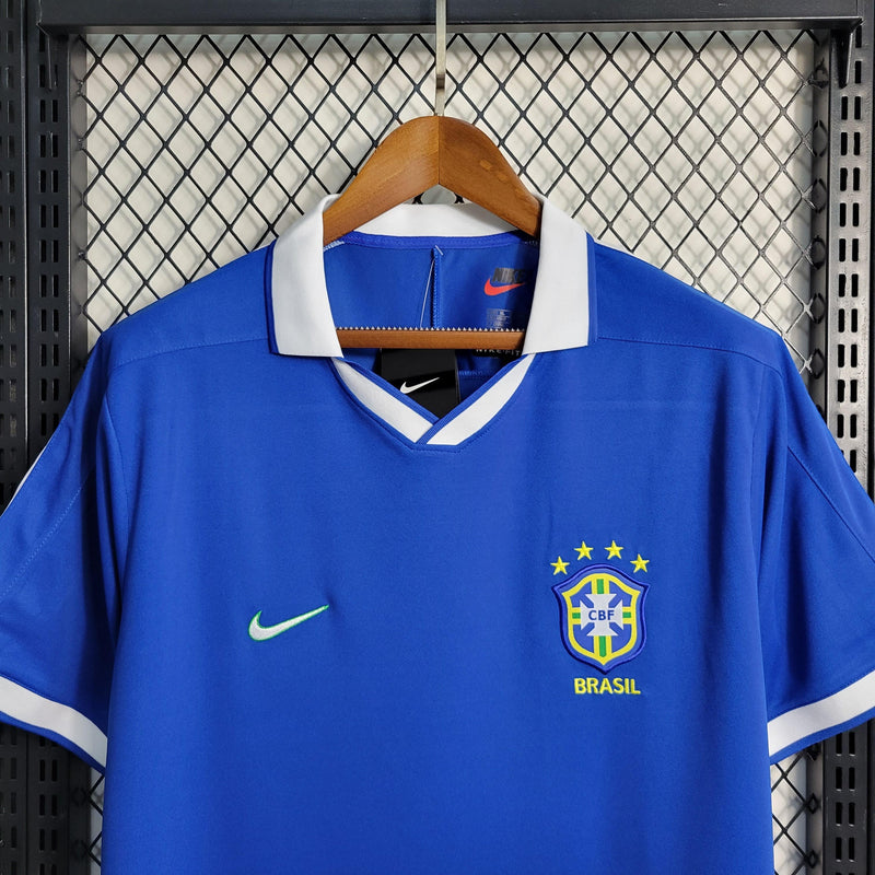 Camisa Brasil Retrô - Masculina 1997 - Versão Torcedor