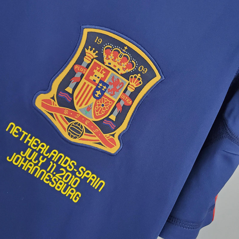 Camisa Retrô Seleção Espanha 2010