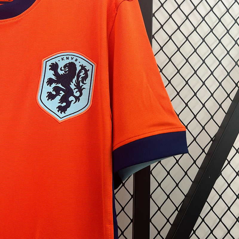 Camisa Seleção Holanda I - Masculina 24/25 - Versão Torcedor