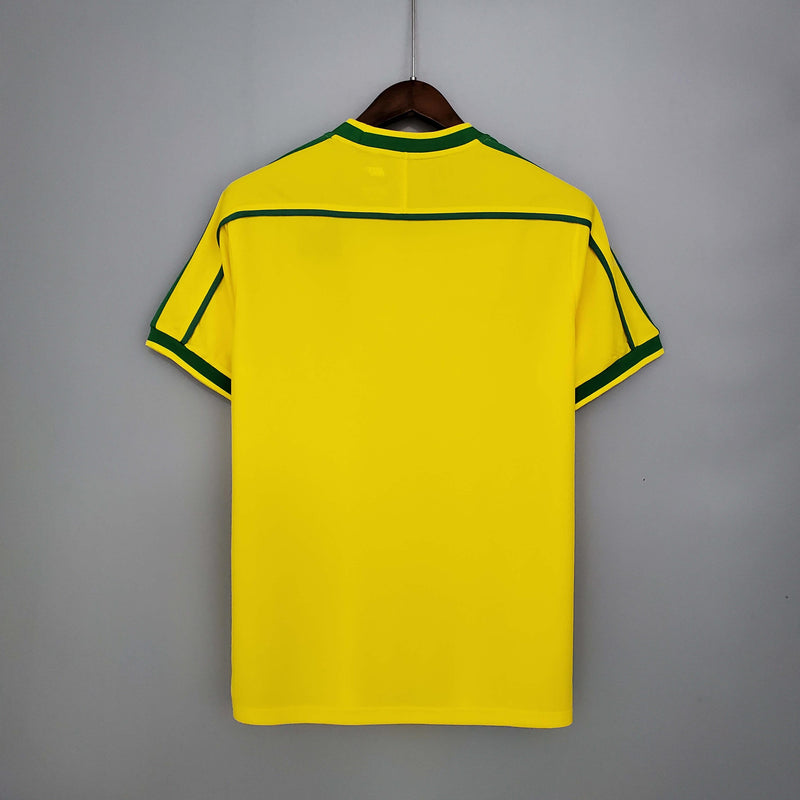 Camisa Retrô Seleção Brasil 1998