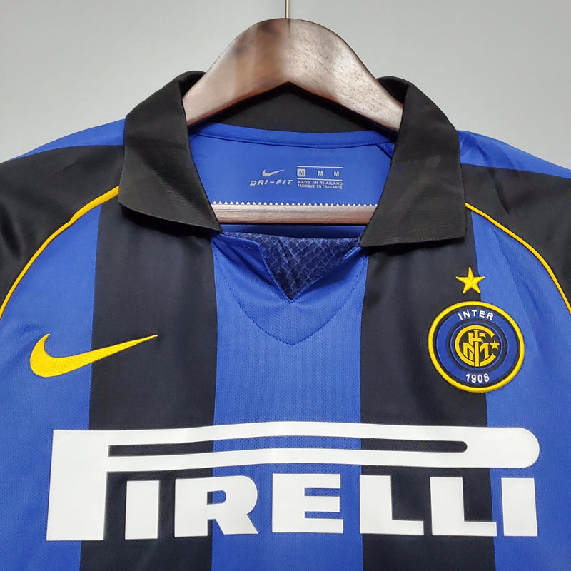 Camisa Retrô Inter de Milão 2001/02 Home