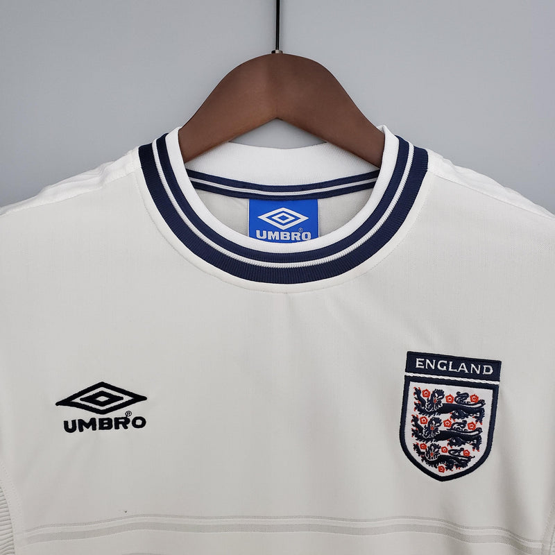 Camisa Retrô Seleção Inglaterra 2000