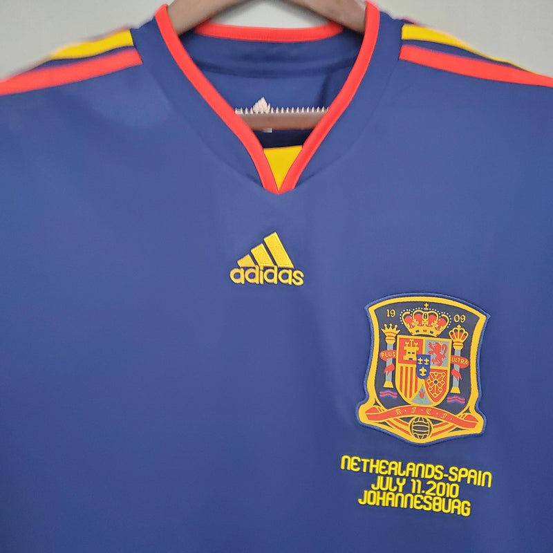 Camisa Retrô Seleção Espanha 2010