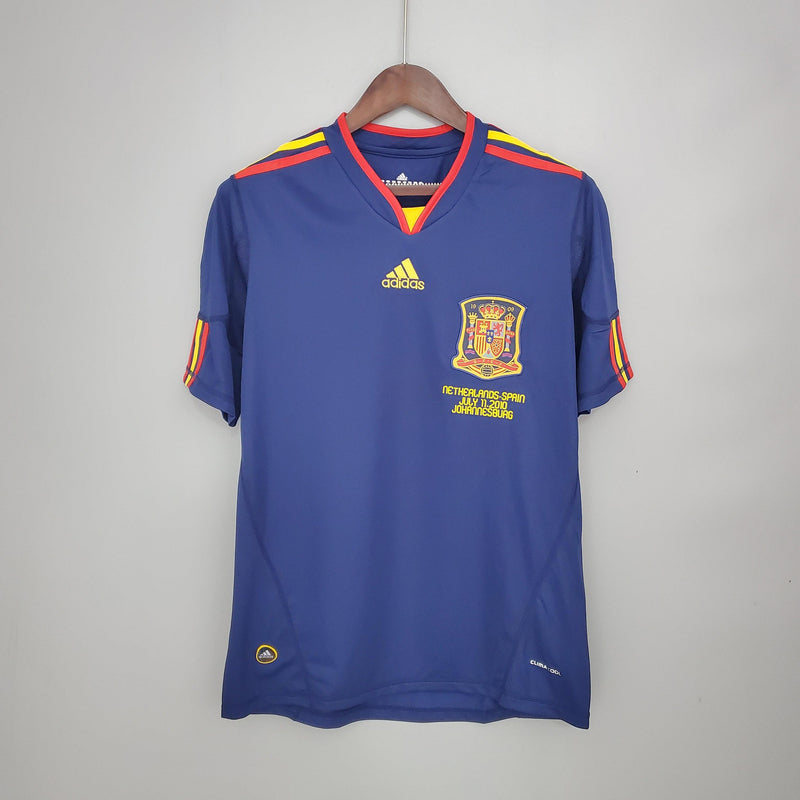 Camisa Retrô Seleção Espanha 2010