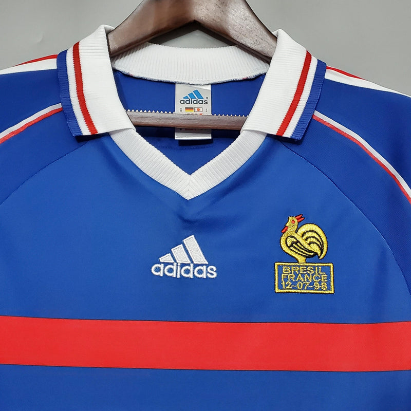 Camisa Seleção França Retrô 1998