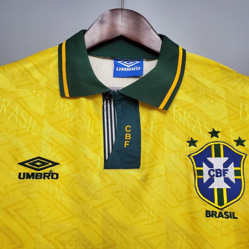 Camisa Retrô Seleção Brasil 1991/93