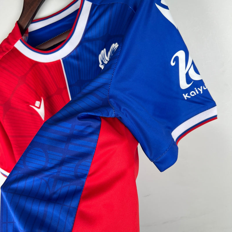 Camisa Crystal Palace I - Masculina 23/24 - Versão Torcedor