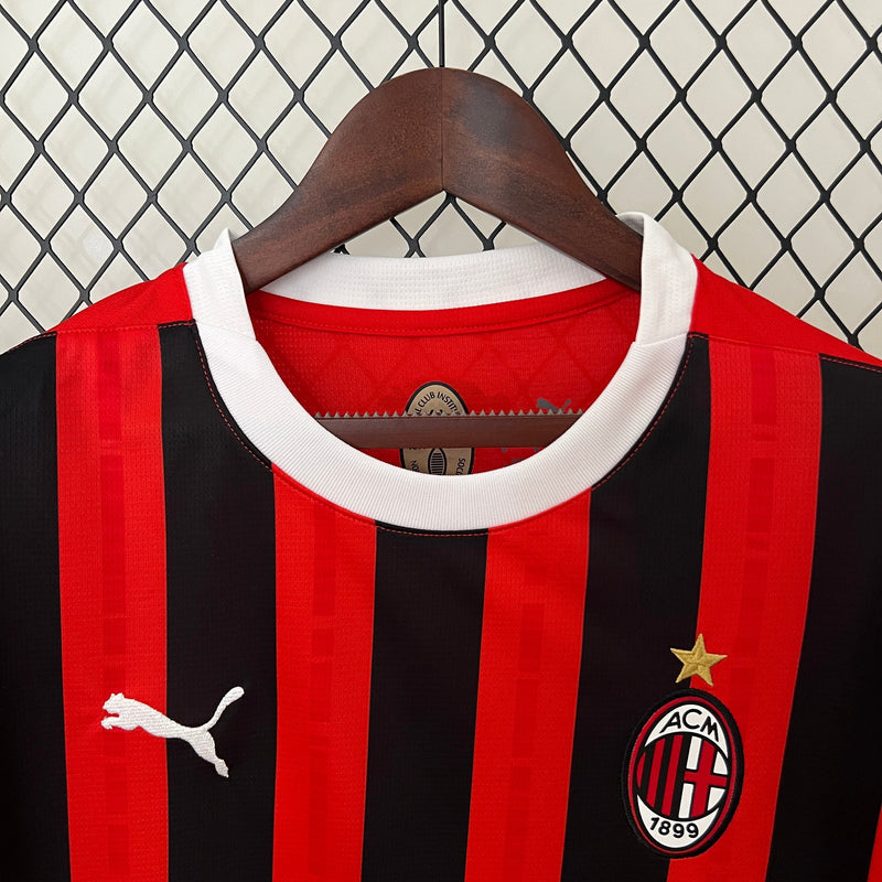 CAMISA LANÇAMENTO DO MILAN 24/25 TRADICIONAL