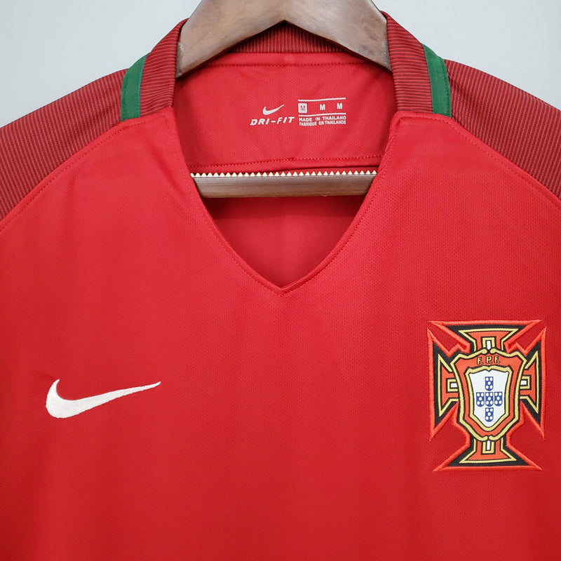 Camisa Retrô Seleção Portugal 2016