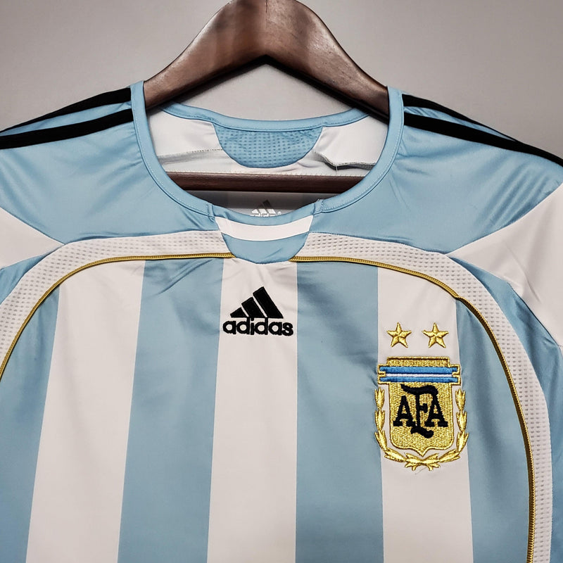 Camisa Retrô Seleção Argentina 2006