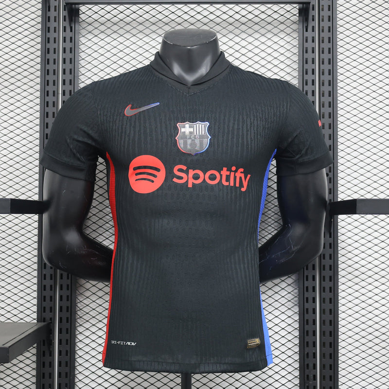 CAMISA VERSÃO PLAYER DO BARCELONA 24/25 BLACK