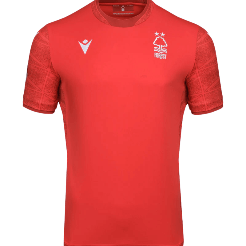 Camisa Nottingham Forest I 22/23 - Macron Torcedor Masculina - Vermelho