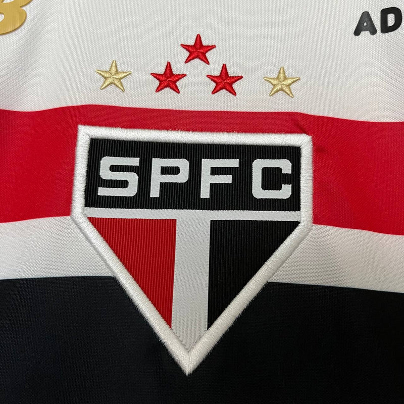 Camisa São Paulo I - Masculina 25/26 - Versão Torcedor