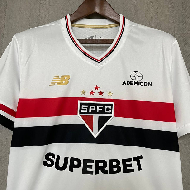 Camisa São Paulo I - Masculina 25/26 - Versão Torcedor