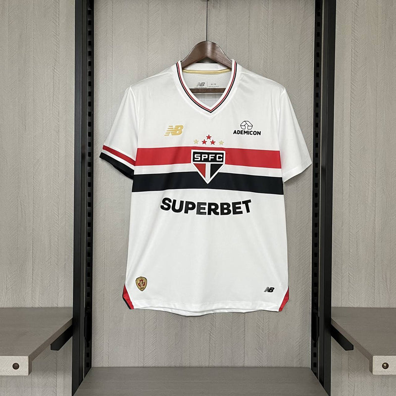 Camisa São Paulo I - Masculina 25/26 - Versão Torcedor