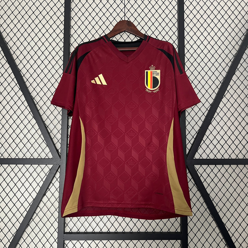 Camisa Seleção Bélgica I - Masculina 24/25 - Versão Torcedor