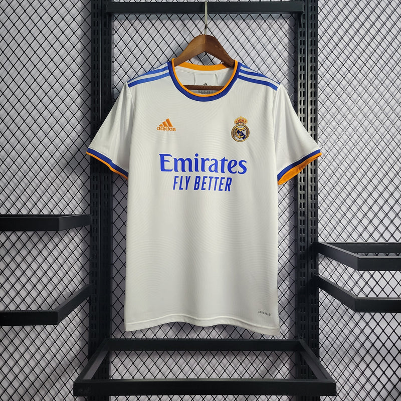 Camisa Real Madrid I - Masculina 21/22 - Versão Torcedor