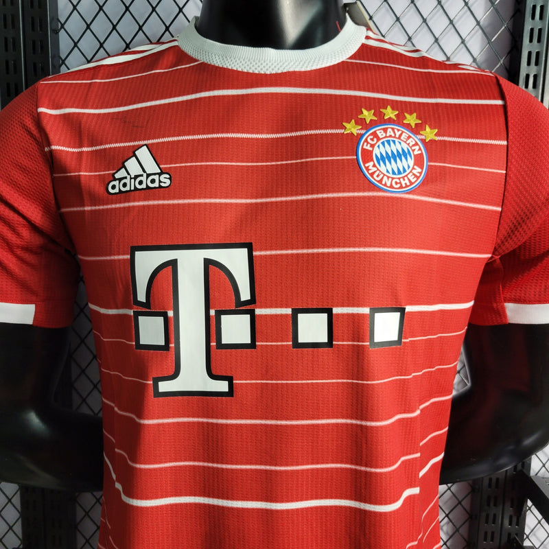 Camisa Bayern München I - Masculina 22/23 - Versão Jogador