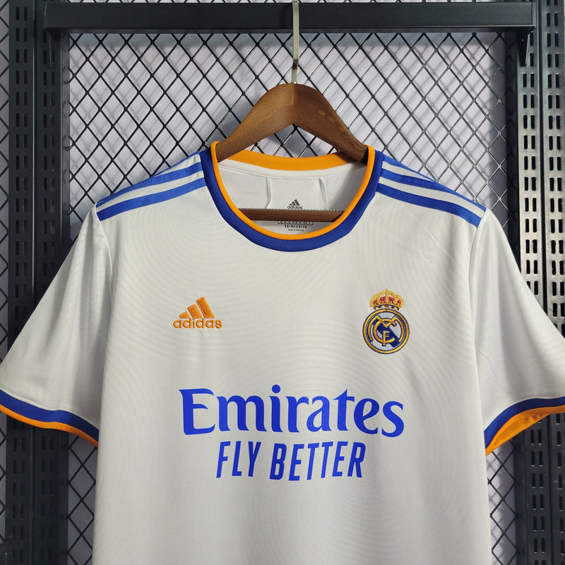 Camisa Real Madrid I - Masculina 21/22 - Versão Torcedor