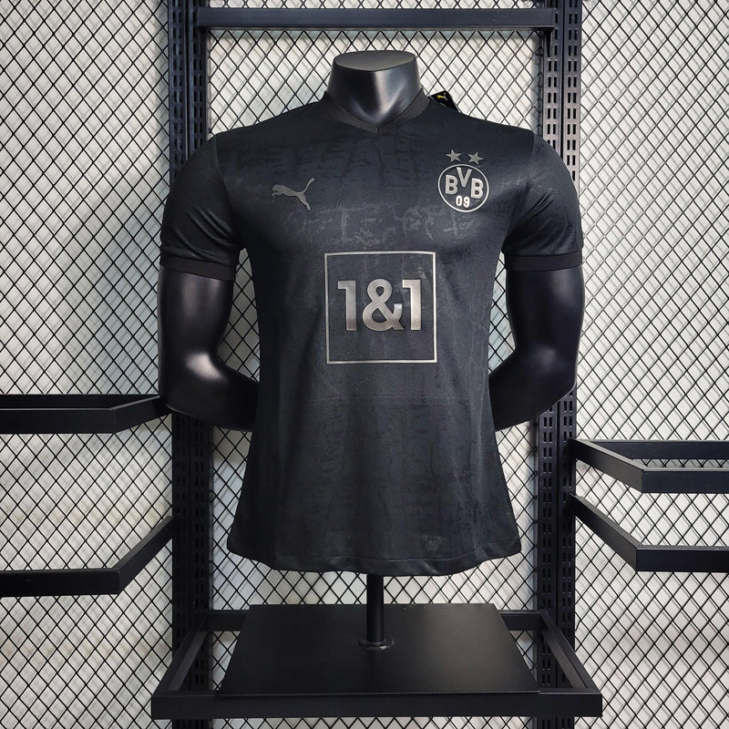 Camisa Borussia Dortmund Especial All Black - Masculina 23/24 - Versão Jogador