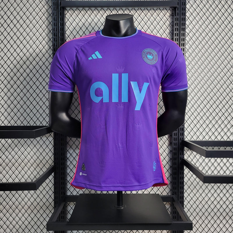 Camisa Charlotte FC Away (2) - Masculina 22/23 - Versão Jogador