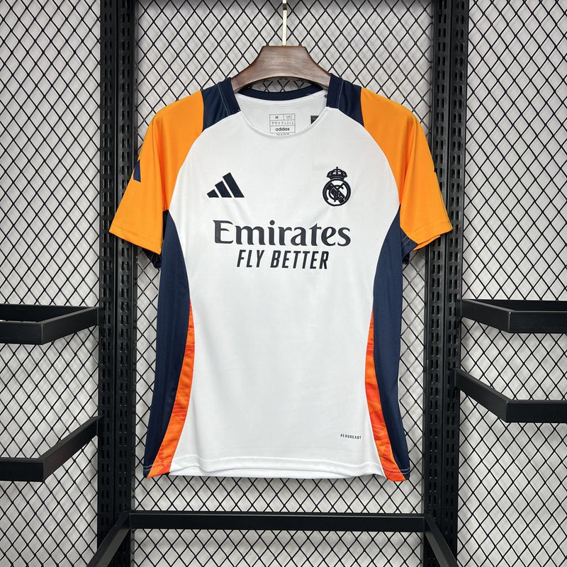 Camisa Real Madrid Pré Jogo - Masculina 24/25 - Versão Torcedor