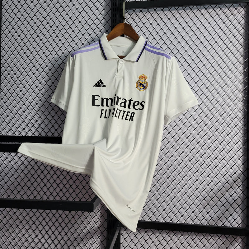 Camisa Real Madrid I - Masculina 22/23 - Versão Torcedor